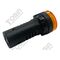 22mm Amber Pilot Light with Test Diode | 24V AC/DC | LED Indicator | by Tobin