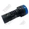 22mm Blue Pilot Light with Test Diode | 24V AC/DC | LED Indicator | Panel Mounting | by Tobin