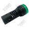 Pilot Light with Test Diode | 24V AC/DC | 22mm Mounting Diameter | Green LED Indicator | by Tobin