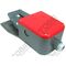 Foot Switch Plastic 240V 10A | IP65 Rated | Red Unguarded | by Tobin