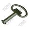 DB Key Only | Metal Construction | Compatible with Double Bit Locks & Eur-lock Systems | by Tobin