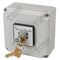 Key Switch Raise/Off/Lower in Plastic Enclosure | Durable & Secure | Ideal for Access Control | by Tobin