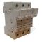 Fuse Disconnector 3 Pole 32A | Din Mount Compatible | Fits 10x38mm Fuses | by Tobin