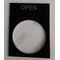 Pushbutton Legend Plate Open | Durable Plastic | Clear 'Open' Legend | Industrial Use | by Tobin