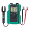 Digital Multimeter with AC/DC Clamp Sensor | 120A Current Measurement | 600V Voltage Measurement | True RMS | by Rapid Tech