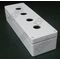 Pushbutton Enclosure Aluminium | 4 Hole Design | 57mm Depth | Durable Construction | by Tobin