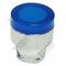 Pushbutton Illuminated Blue | 22mm Mounting | Robust Design for Industrial Use | by Tobin