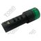 Pilot Light 16mm LED | 24VAC/DC Operation | Green Indicator Light | by Tobin