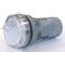 Pilot Light 22mm Hole | 12V AC/DC | Bright White LED | Durable for Control Circuits | by Tobin