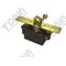 Toggle Switch 20A DPST Heavy Duty | Lock Ring Included | Robust Construction | by Tobin