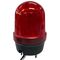 Warning Lite/Sound IP65 | 60mm Red | 80dB Audible Alarm | 12-24V DC | by Tobin