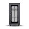 27RU Free Standing Server Cabinet | Fully Assembled | Locking Doors & Removable Side Panels | by SERVEREDGE