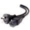 1m Aus 3 Pin Mains to IEC C15 Power Cable | High Temperature Rated | Male Connector | by SERVEREDGE