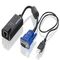Serveredge USB CAT5e/CAT6 Dongle | VGA & USB Interfaces | Exclusive for KVM Switches | by SERVEREDGE