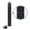 Vertical 15 Port PDU | IEC C13 Outputs | 10A 240V Rated | 2m Cable | by SERVEREDGE