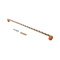 Serveredge Horizontal Grounding Bar | High Conductivity Copper | Corrosion Resistant | Multiple Grounding Terminals | by SERVEREDGE
