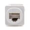 Cat6 UTP RJ45 Australian Style Jack | Compliant with AS/NZS Standards | Flexible Locking Tabs | @Pack of 10 | by SERVEREDGE