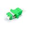 LCA/F to LCA/F Single Mode Duplex OS2 Fibre Adapter | Low Insertion Loss | Durable Green Housing | by SERVEREDGE