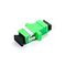 SCA/F to SCA/F Single Mode Simplex OS2 Fibre Adapter | Low Loss Connection | Durable Green Housing | by SERVEREDGE