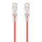 1.5m Red Ultra Slim Cat6 Network Cable | 28AWG | 50u Gold Plated Connectors | Flexible Design | by SERVEREDGE