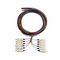 Serveredge SC Pigtail OM1 | 6 Fiber Strands | 2 Meter Length | SC Connector | by SERVEREDGE