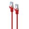 CAT6A Slim S/FTP Network Cable | 10G Support | Foil-Wrapped Twisted Pairs | Red | @1.5m by SERVEREDGE