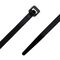 Nylon Cable Tie Black UV Rated | 150mm Length | Durable Nylon Material | Pack of 100 | by SERVEREDGE