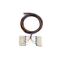 Serveredge ST Pigtail OM1 | 1 Meter Length | 6 Fiber Strands | Multimode Fiber | by SERVEREDGE