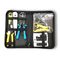 Professional Network Cable Installation Tool Kit | Includes Stripper, Crimping Tool & Cutter | Ergonomic Design | by SERVEREDGE