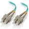 10G Multi Mode Duplex LSZH Fibre Cable | 50/125 Microns | 1m Length | by SERVEREDGE