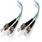 10G Multi Mode Duplex LSZH Fibre Cable | 50/125 Microns | 1m Length | by SERVEREDGE