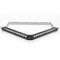 24 Port Angled 'V' Style Shielded Unloaded Patch Panel Frame | 1RU Rack Mount | Cable Management Included | by SERVEREDGE