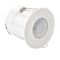 CP Electronics Basic Switching Compact IP40 Ceiling Flush Mounted PIR Presence Detector with 3m Lead
