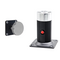 Extended Wall Mount Door Holder | 60kg Holding Force | Durable Metal Construction | Compact Design | by Fire Factory Australia