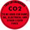 CO2 Extinguisher Identification Sign | Durable Plastic | UV Resistant | 193mm x 193mm | by Fire Factory Australia