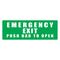Emergency Exit Push Bar | Heavy-Duty Metal | Powder Coated Finish | Quick Emergency Exit Mechanism | by Fire Factory Australia
