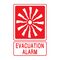 Evacuation Alarm (Small) | Compact Design | Loud Alarm Sound | Ideal for Safety Systems | by Fire Factory Australia