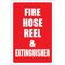 Fire Hose Reel & Extinguisher Sign | Durable Plastic or Metal | Complies with AS/NZS 2293 | Clear Identification | by Fire Factory Australia