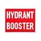 Hydrant Booster Sign (Large) | High Visibility | Durable Weather-Resistant Plastic | Fire Safety Signage | by Fire Factory Australia