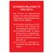 Fire Exit Offence Sign | Durable Plastic or Metal | High Contrast Visibility | Wall Mountable | by Fire Factory Australia