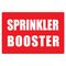 Sprinkler Booster with Sticker | Boosts Water Pressure | Clear Identification | by Fire Factory Australia