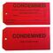 Service Tag - CONDEMNED | Durable Plastic | 135mm x 65mm | by Fire Factory Australia