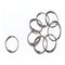 Metal Split Ring for Maintenance Service Tags | Durable Metal | Easy Open & Close | Pack of 100 | by Fire Factory Australia