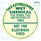 WET CHEM Extinguisher Identification Sign | Durable Plastic or Metal | Weather-Resistant | @Each by Fire Factory Australia