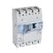 DPX³ 250 3 Pole + N/2 250A Thermal Magnetic MCCB with Earth Leakage Module 36kA