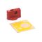 Allen-Bradley 140MFKRY Lockable Twist Knob Red/Yellow