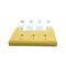 Allen-Bradley 1492CJL84 Center Jumper Plug-In Type 4 Pole Yellow