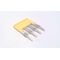 Allen-Bradley 1492CJK64 Center Jumper Plug-In Type 4 Pole Yellow
