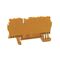 Allen-Bradley 1492L3TOR Terminal Block with Spring Clamp Connection