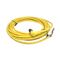 Allen-Bradley 889RE3ECA5 AC Micro Dual Key 3-Pin Male R-Angled Connector with PVC Cable